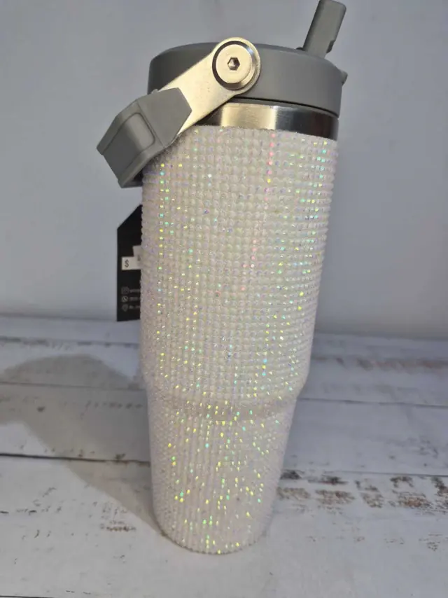 Vaso térmico con strass